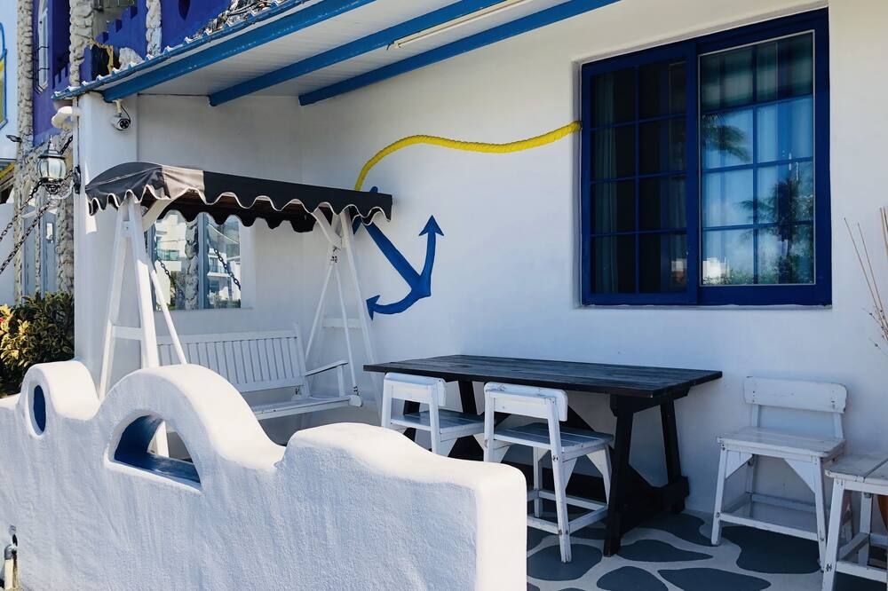 شرفة مرصوفة