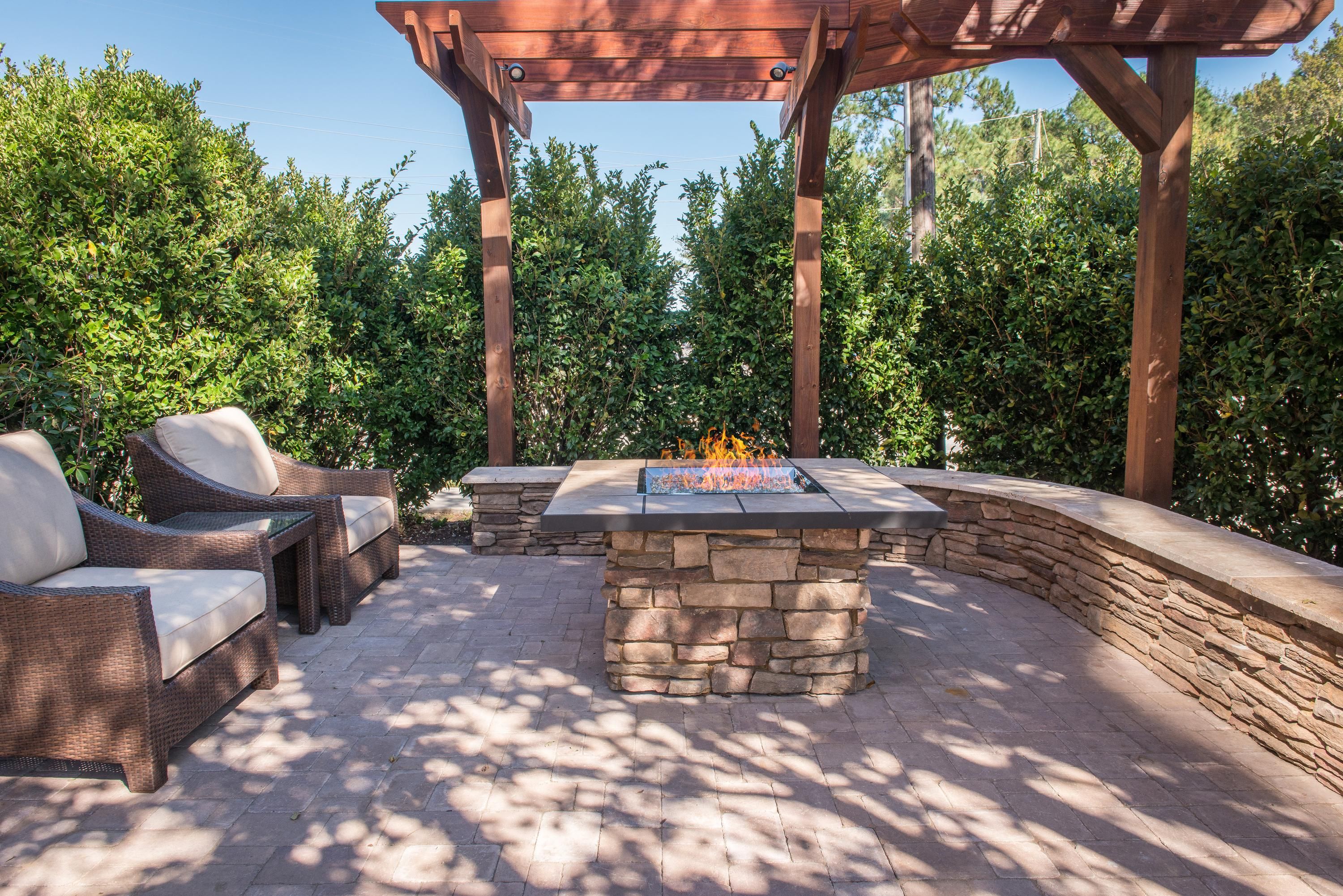 شرفة مرصوفة