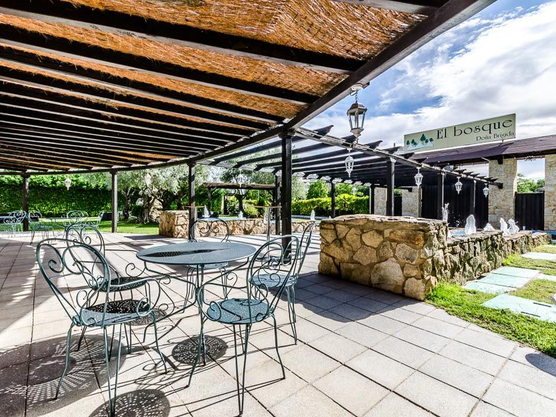 شرفة مرصوفة